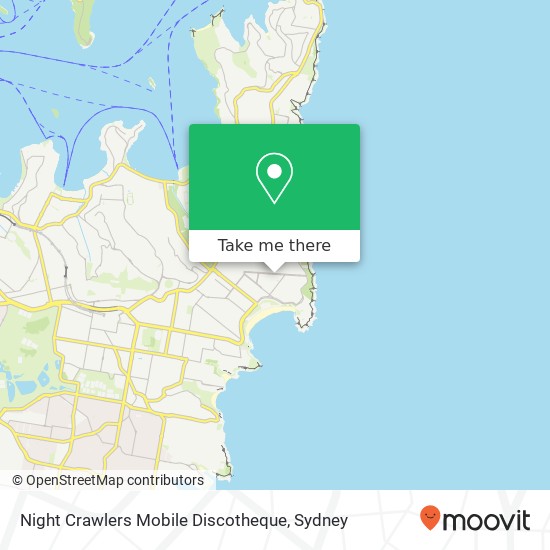 Night Crawlers Mobile Discotheque map
