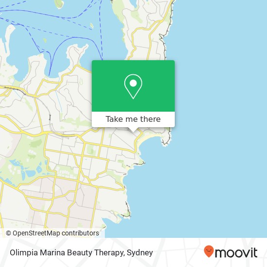 Olimpia Marina Beauty Therapy map