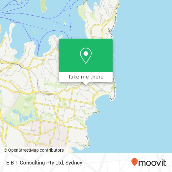 E B T Consulting Pty Ltd map