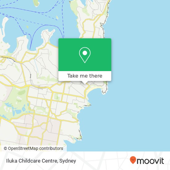 Iluka Childcare Centre map