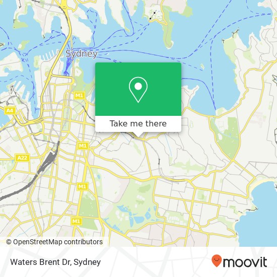 Waters Brent Dr map