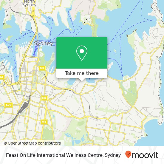 Feast On Life International Wellness Centre map