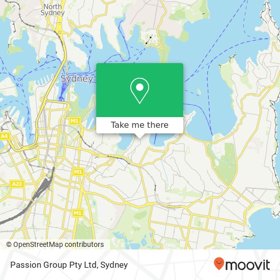 Passion Group Pty Ltd map