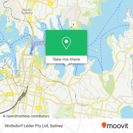 Mapa Wollsdorf Leder Pty Ltd