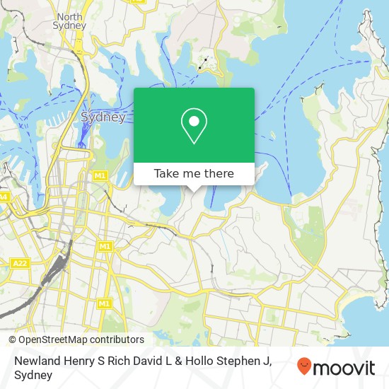 Newland Henry S Rich David L & Hollo Stephen J map