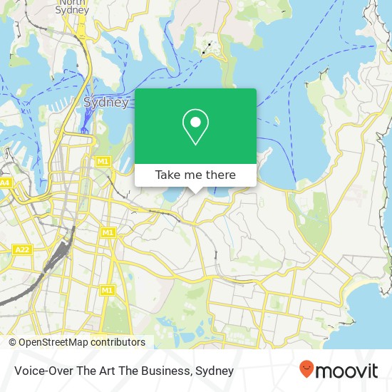 Voice-Over The Art The Business map
