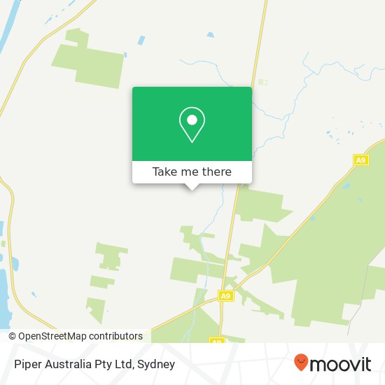 Piper Australia Pty Ltd map