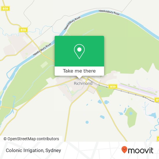 Colonic Irrigation map