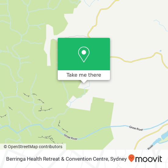 Berringa Health Retreat & Convention Centre map