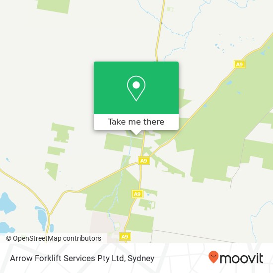 Arrow Forklift Services Pty Ltd map