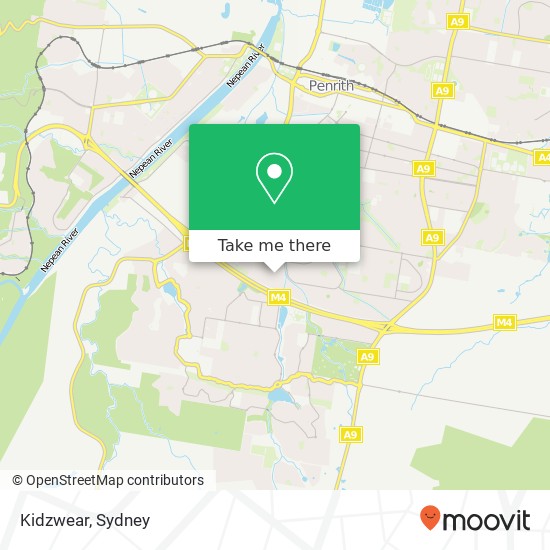Kidzwear map