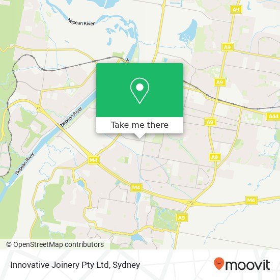 Innovative Joinery Pty Ltd map