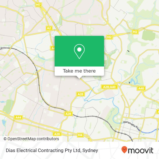 Dias Electrical Contracting Pty Ltd map