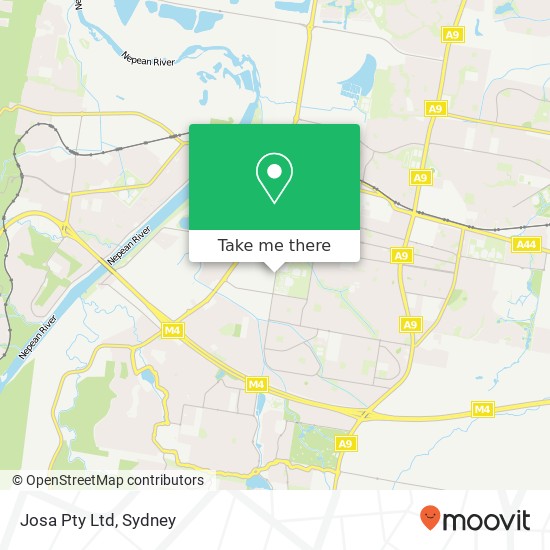 Josa Pty Ltd map