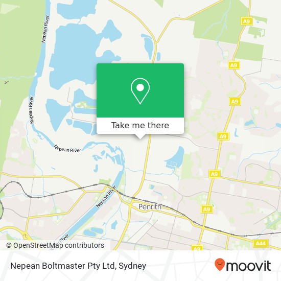 Nepean Boltmaster Pty Ltd map