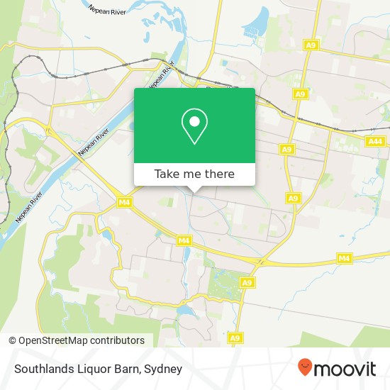 Southlands Liquor Barn map