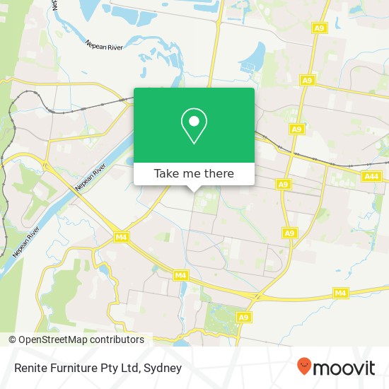 Renite Furniture Pty Ltd map