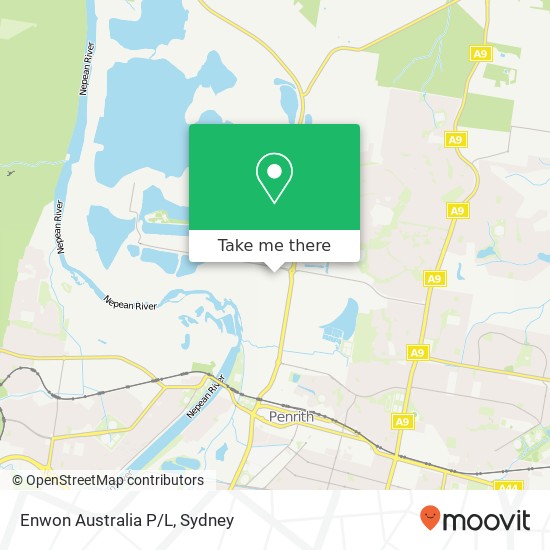 Enwon Australia P/L map