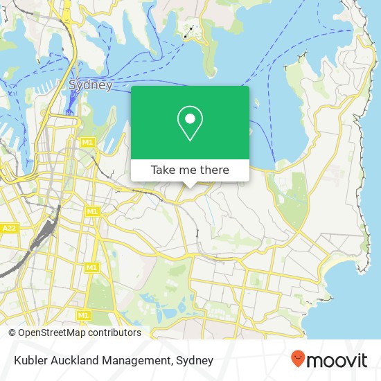 Kubler Auckland Management map