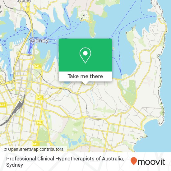 Mapa Professional Clinical Hypnotherapists of Australia