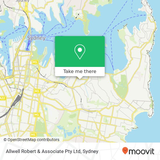 Allwell Robert & Associate Pty Ltd map