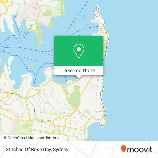 Mapa Stitches Of Rose Bay