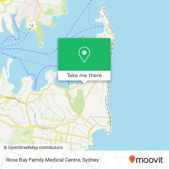 Rose Bay Family Medical Centre map