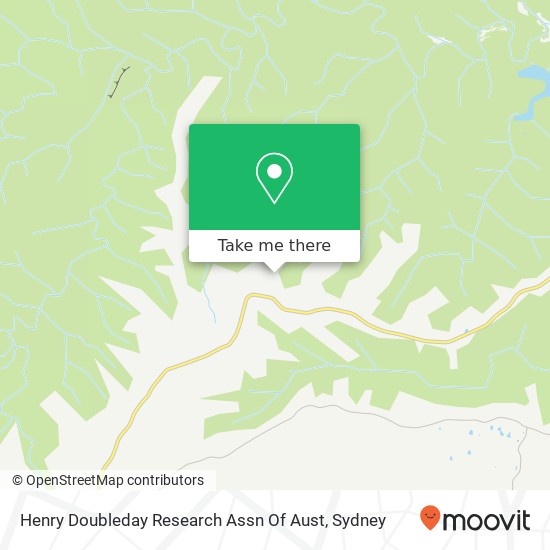 Henry Doubleday Research Assn Of Aust map