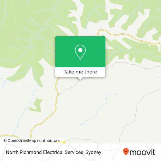 Mapa North Richmond Electrical Services