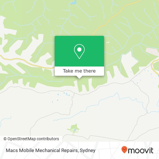 Macs Mobile Mechanical Repairs map