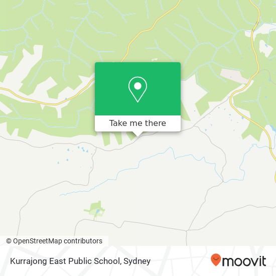 Mapa Kurrajong East Public School