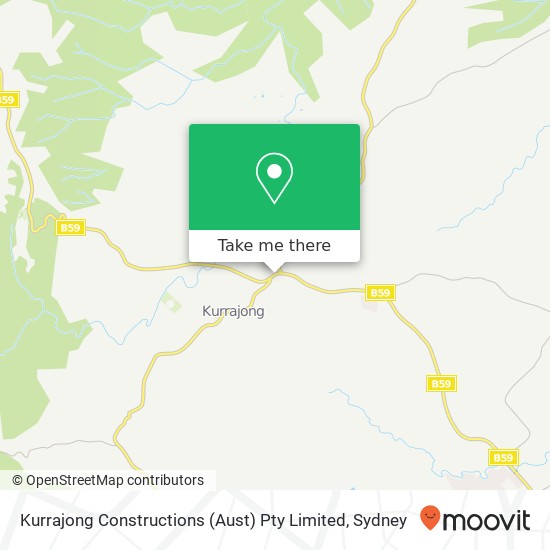 Kurrajong Constructions (Aust) Pty Limited map