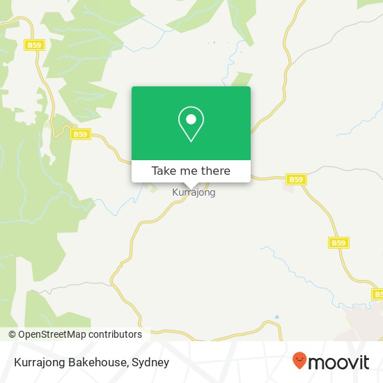 Mapa Kurrajong Bakehouse