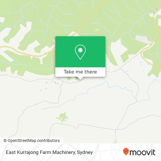 East Kurrajong Farm Machinery map