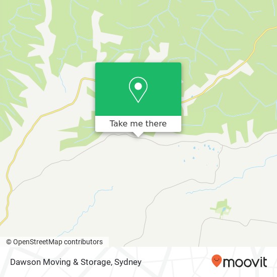 Dawson Moving & Storage map