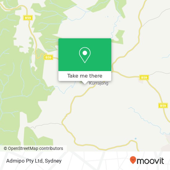 Admipo Pty Ltd map