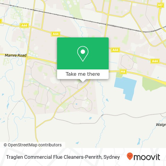 Traglen Commercial Flue Cleaners-Penrith map