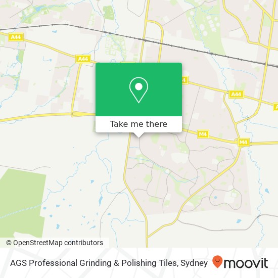 AGS Professional Grinding & Polishing Tiles map