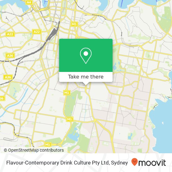 Flavour-Contemporary Drink Culture Pty Ltd map