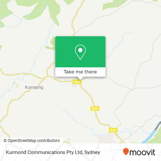 Kurmond Communications Pty Ltd map