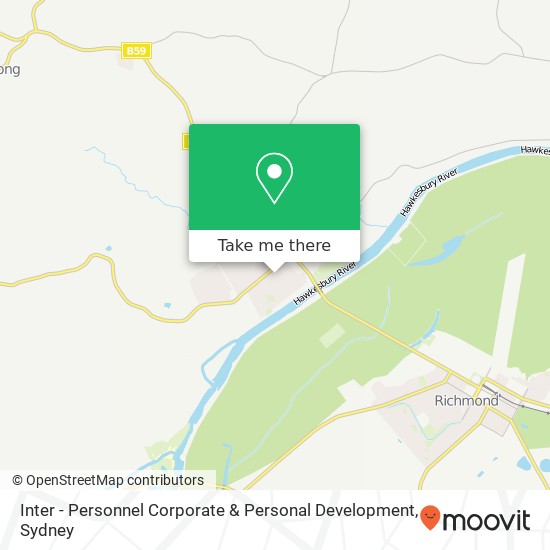 Inter - Personnel Corporate & Personal Development map