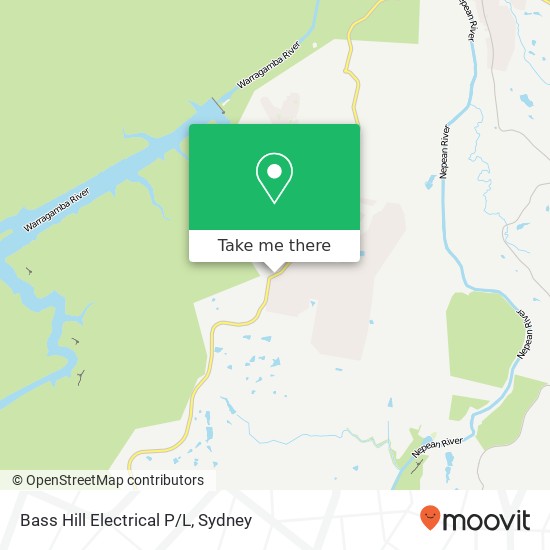 Mapa Bass Hill Electrical P/L