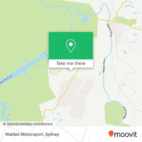 Walden Motorsport map