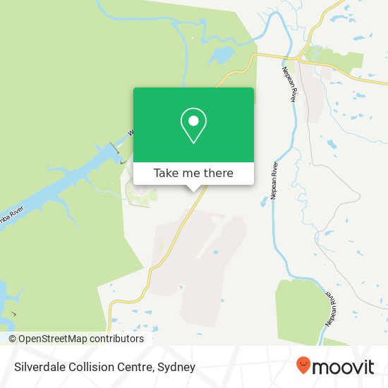 Silverdale Collision Centre map