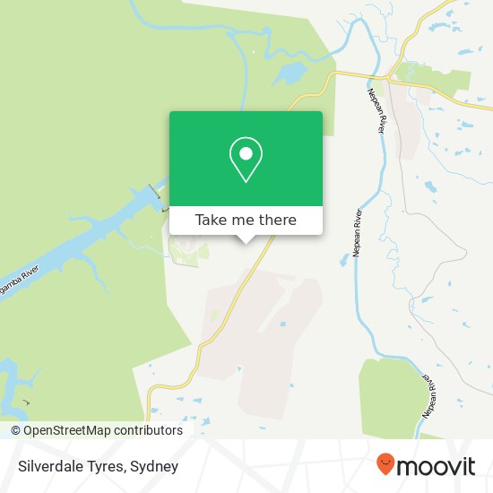 Silverdale Tyres map