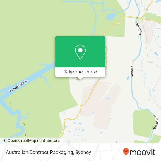 Australian Contract Packaging map