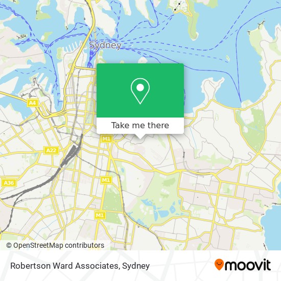 Robertson Ward Associates map