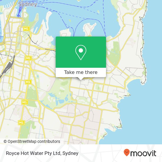 Royce Hot Water Pty Ltd map