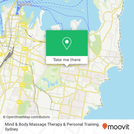 Mapa Mind & Body Massage Therapy & Personal Training