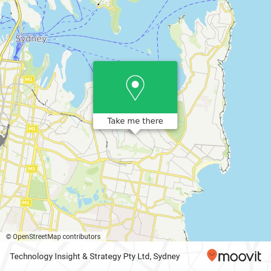 Technology Insight & Strategy Pty Ltd map